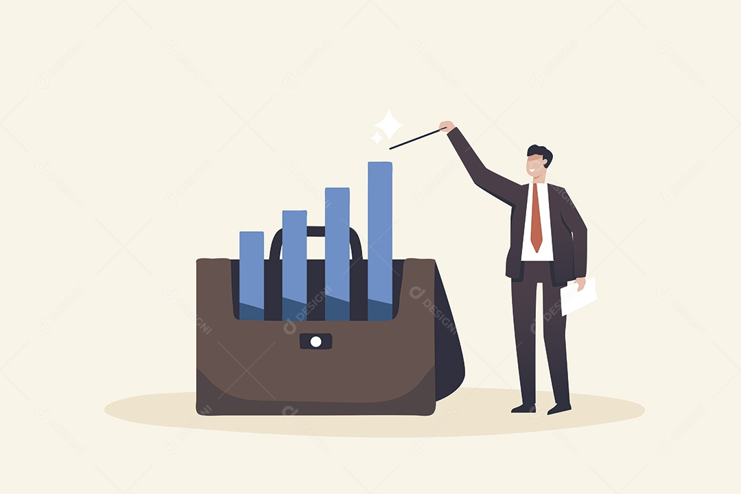 Ilustração de Empresa de Negócios Vetor EPS