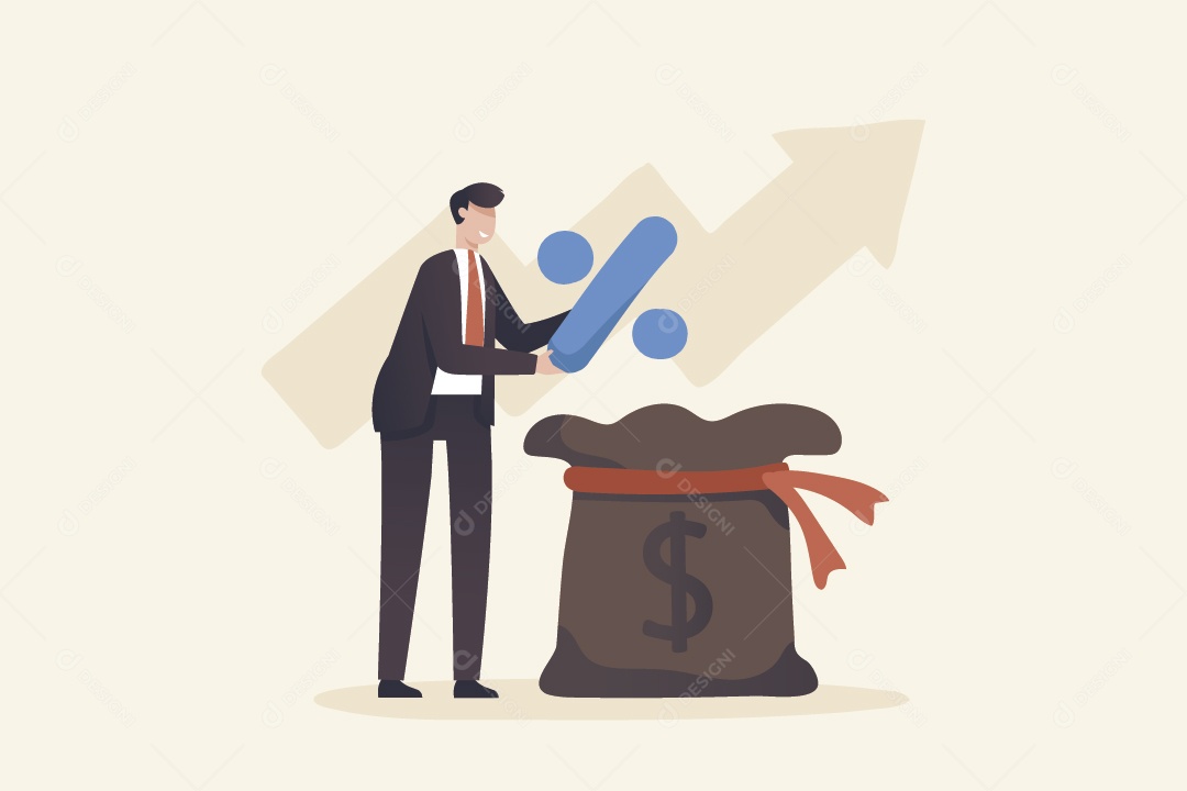 Ilustração de Empresa de Negócios Vetor EPS