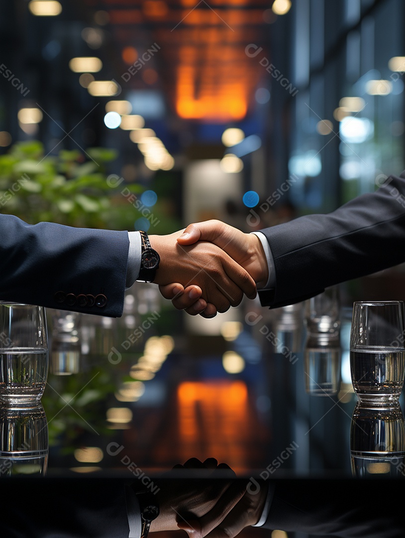 Aperto de mão de empresarios para trabalho em equipe de negócios