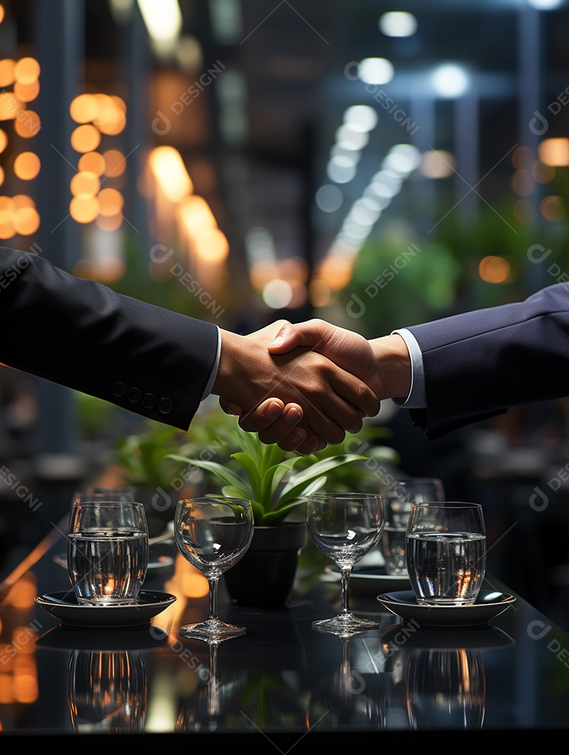 Aperto de mão de empresarios para trabalho em equipe de negócios