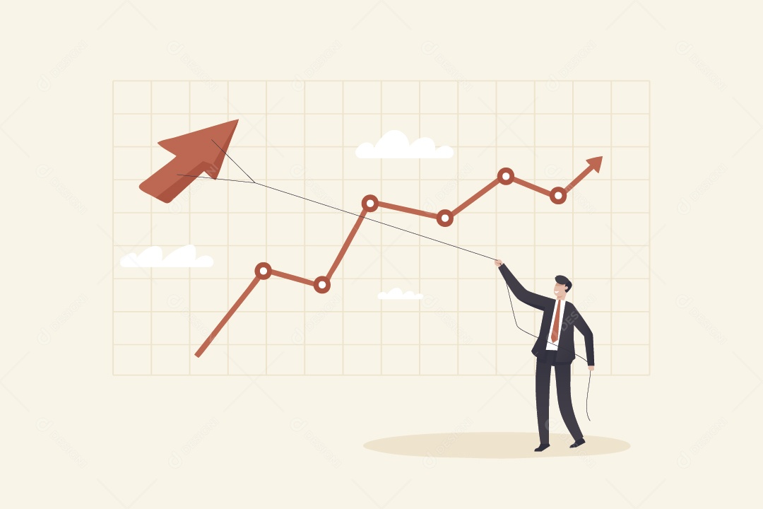 Ilustração de Empresa de Negócios Vetor EPS