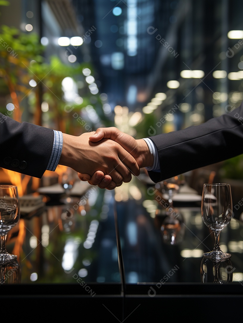 Aperto de mão de empresarios para trabalho em equipe de negócios