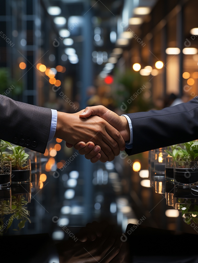Aperto de mão de empresarios para trabalho em equipe de negócios