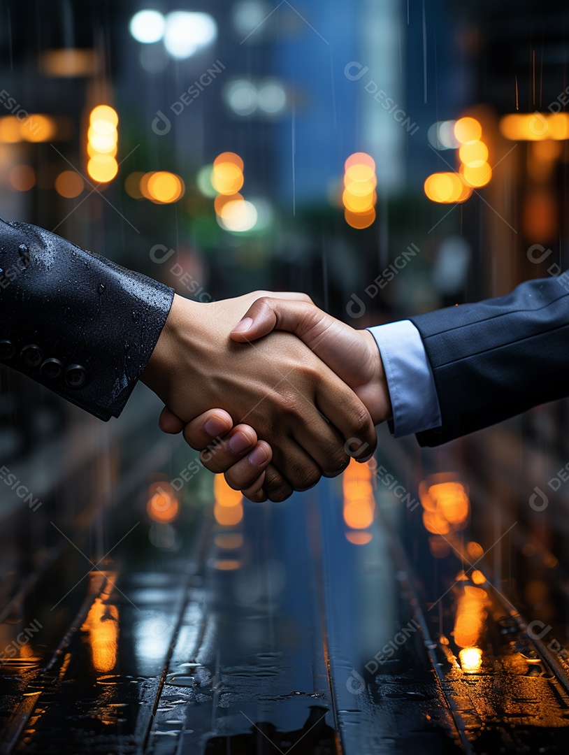 Aperto de mão de empresarios para trabalho em equipe de negócios