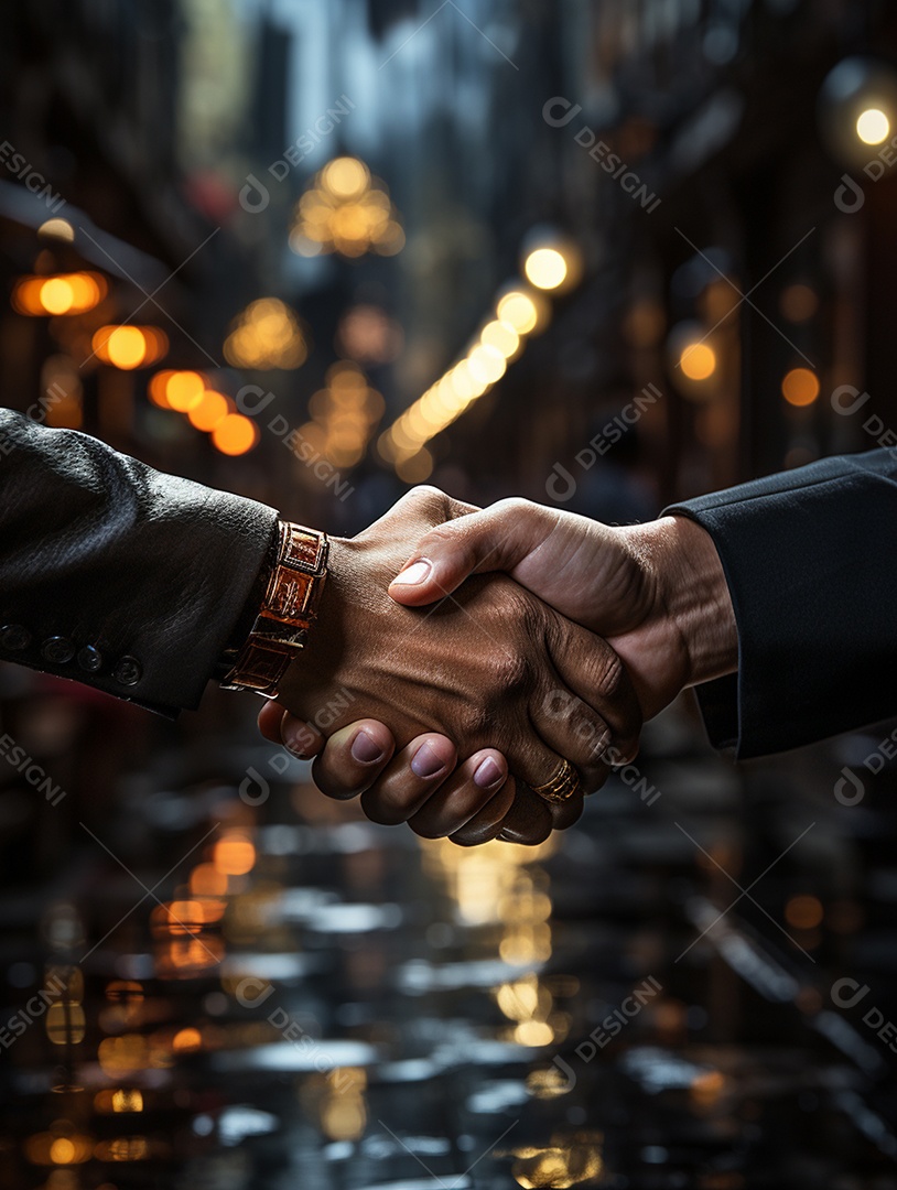 Aperto de mão de empresarios para trabalho em equipe de negócios