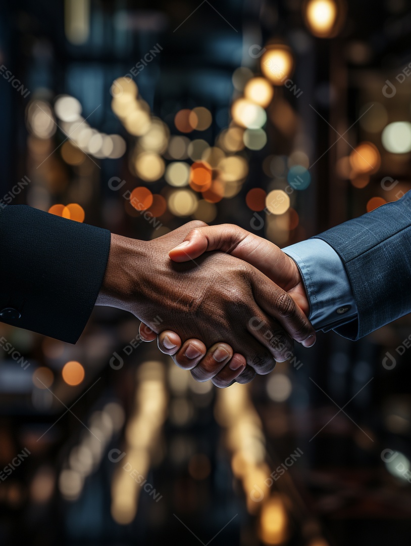 Aperto de mão de empresarios para trabalho em equipe de negócios