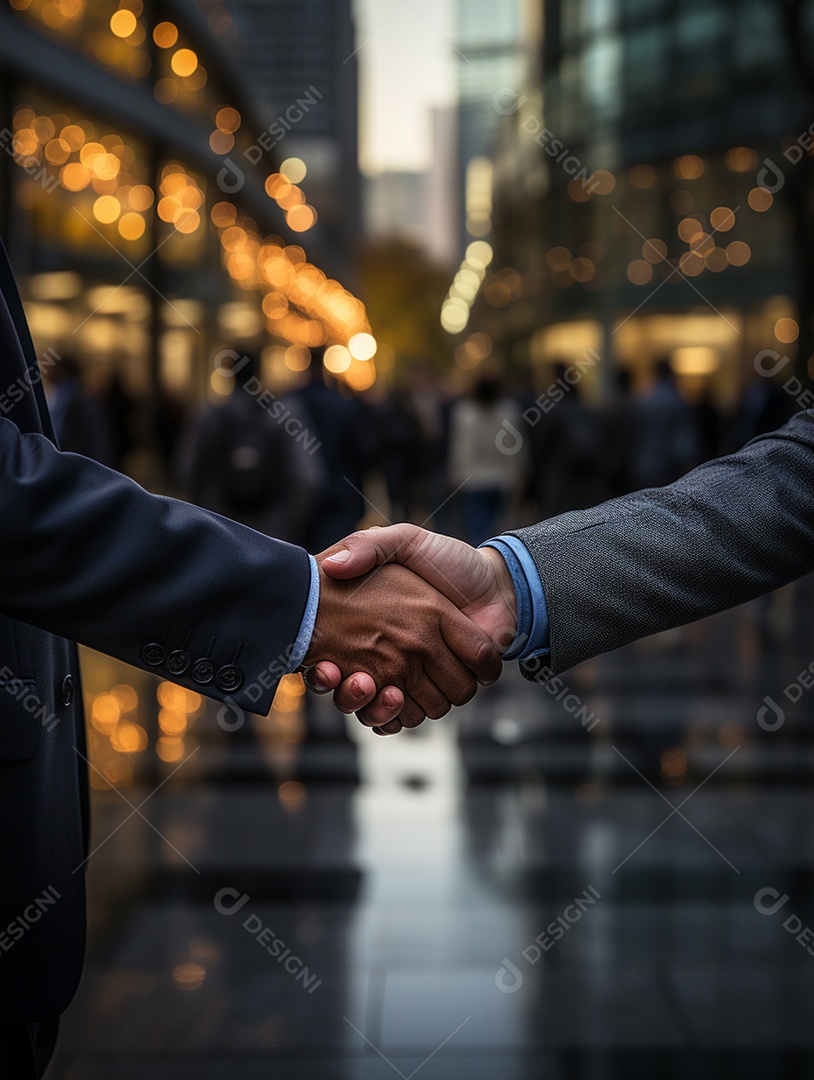 Aperto de mão de empresarios para trabalho em equipe de negócios