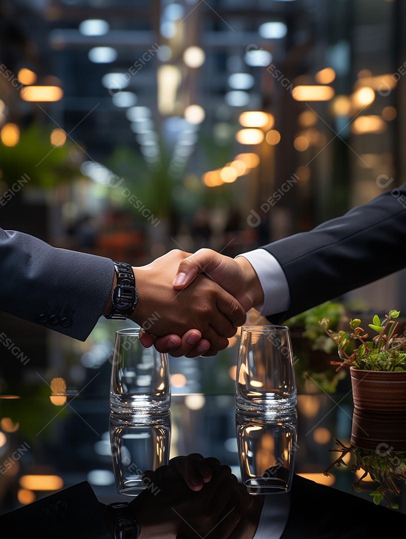 Aperto de mão de empresarios para trabalho em equipe de negócios