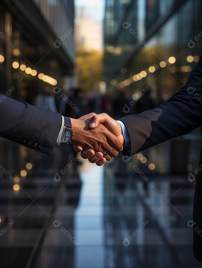 Aperto de mão de empresarios para trabalho em equipe de negócios