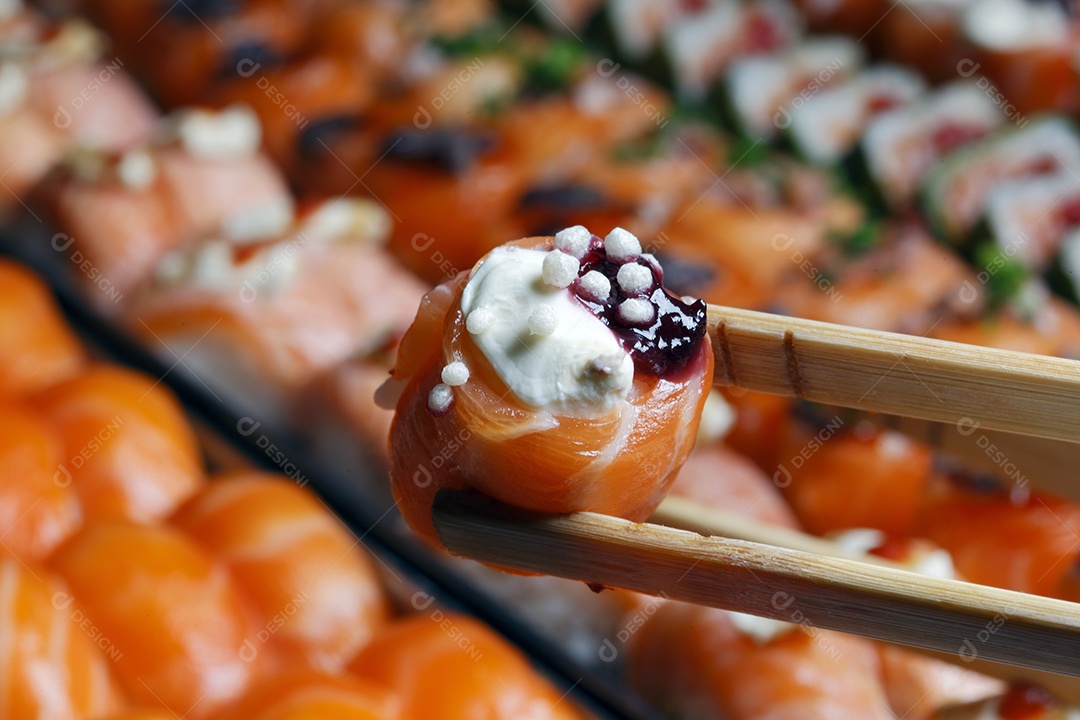 Comida japonesa variadas