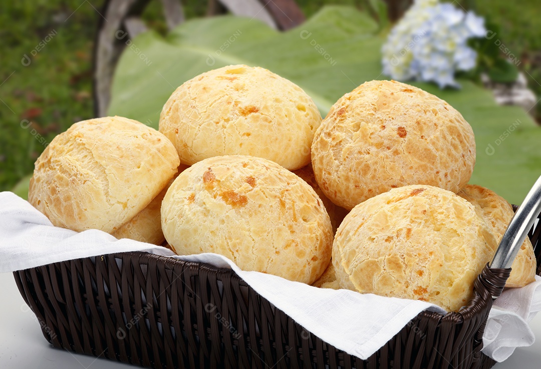 Deliciosos pães de queijo
