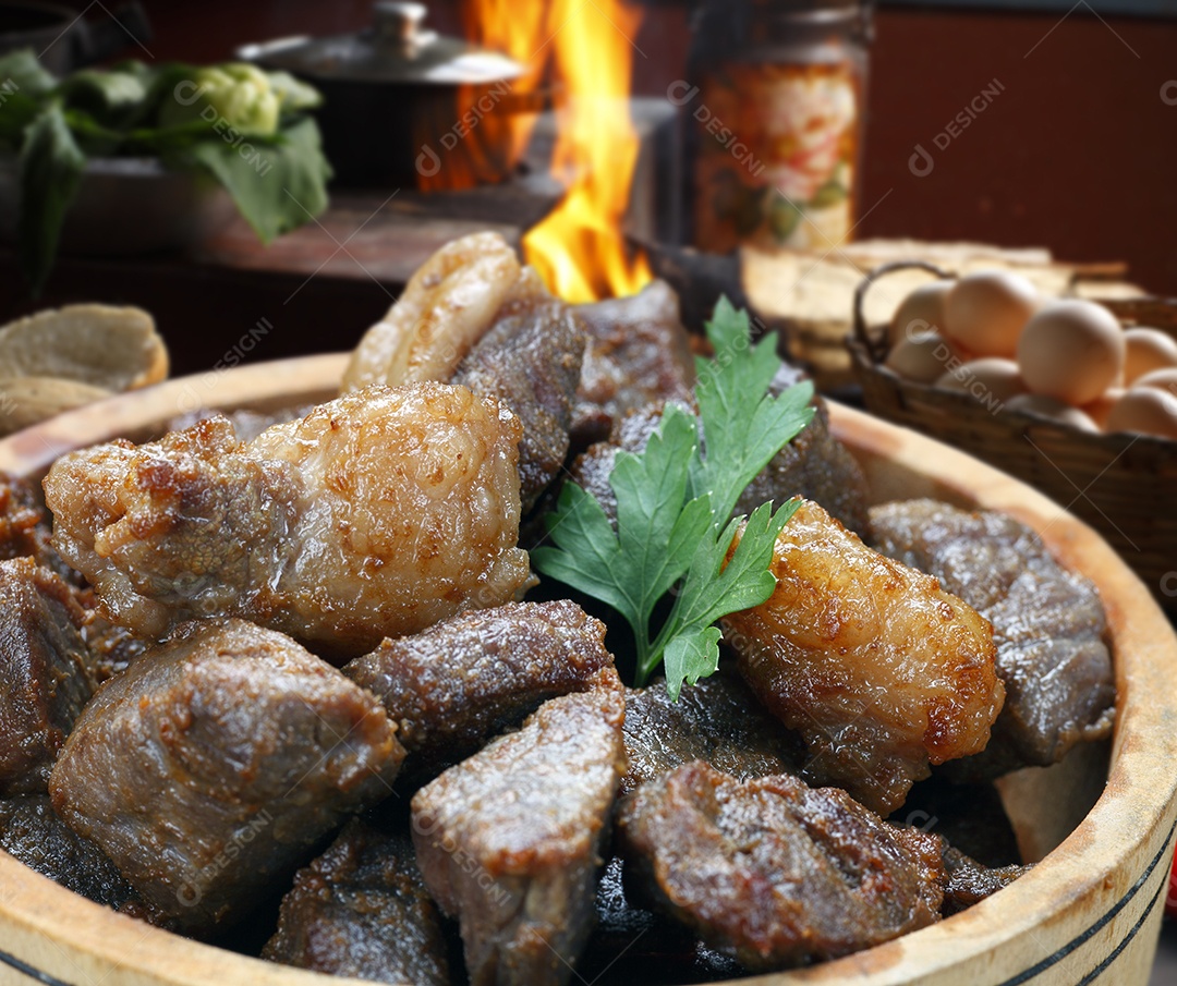 Carne de sol porção