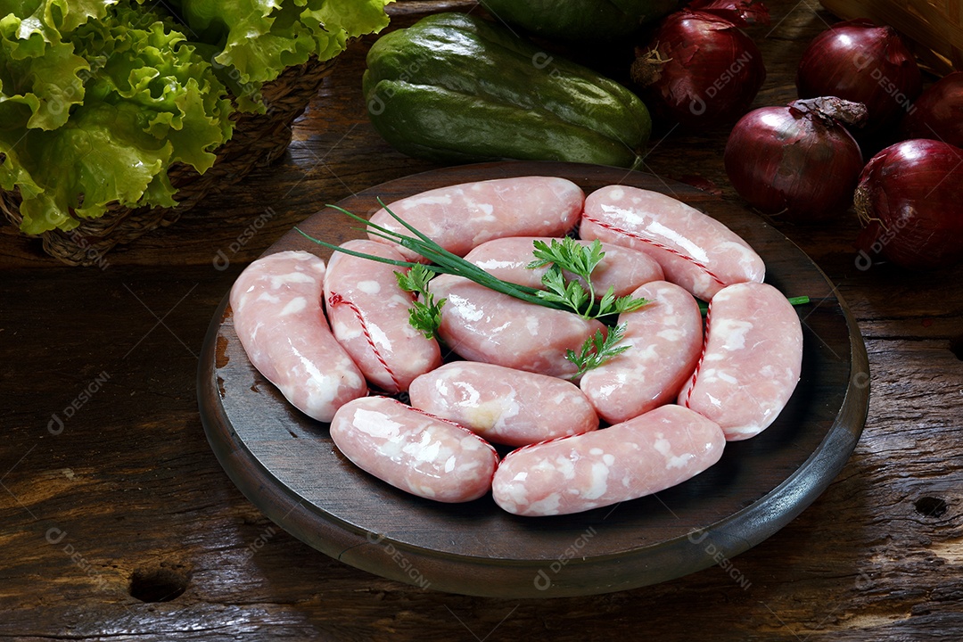 Salsicha crua