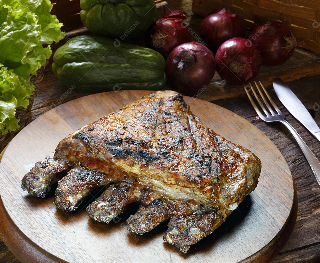 Costela assada deliciosa