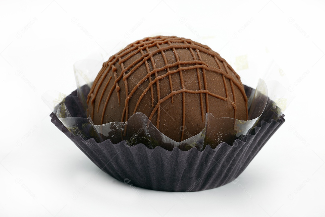 Bombom de chocolate para festa