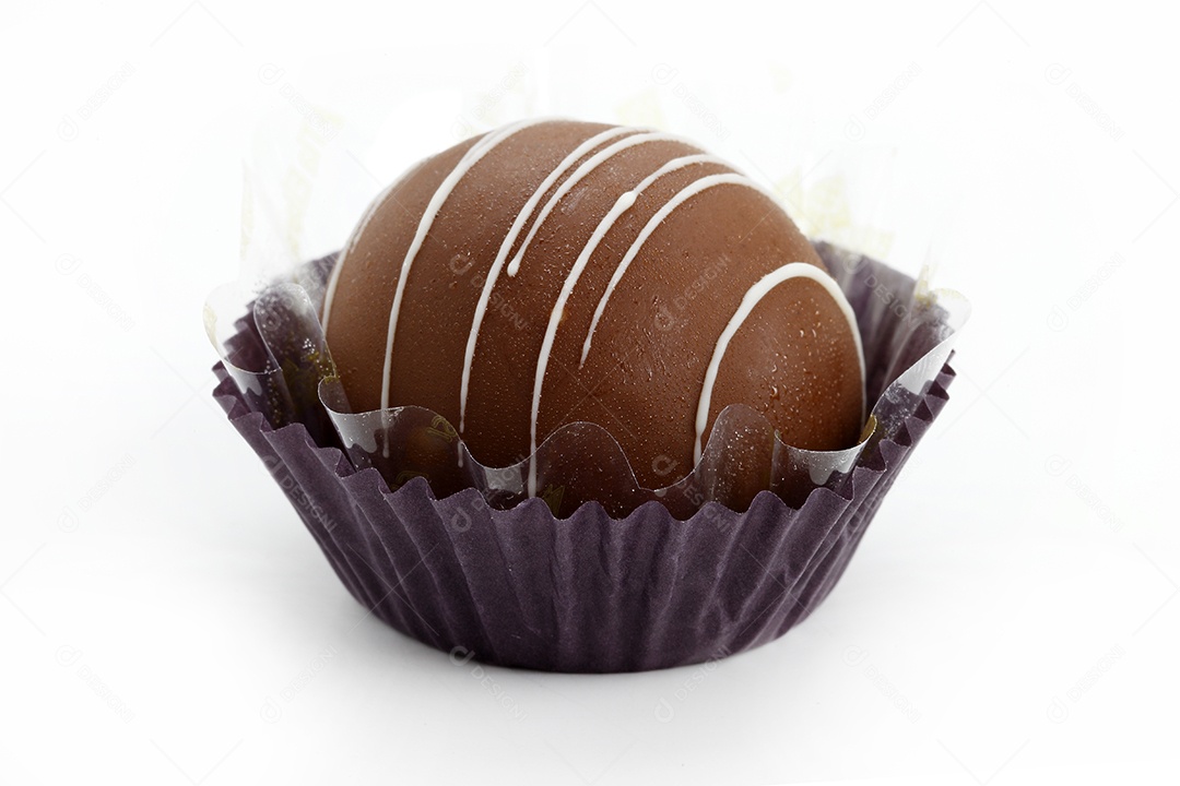 Bombom de chocolate para festa