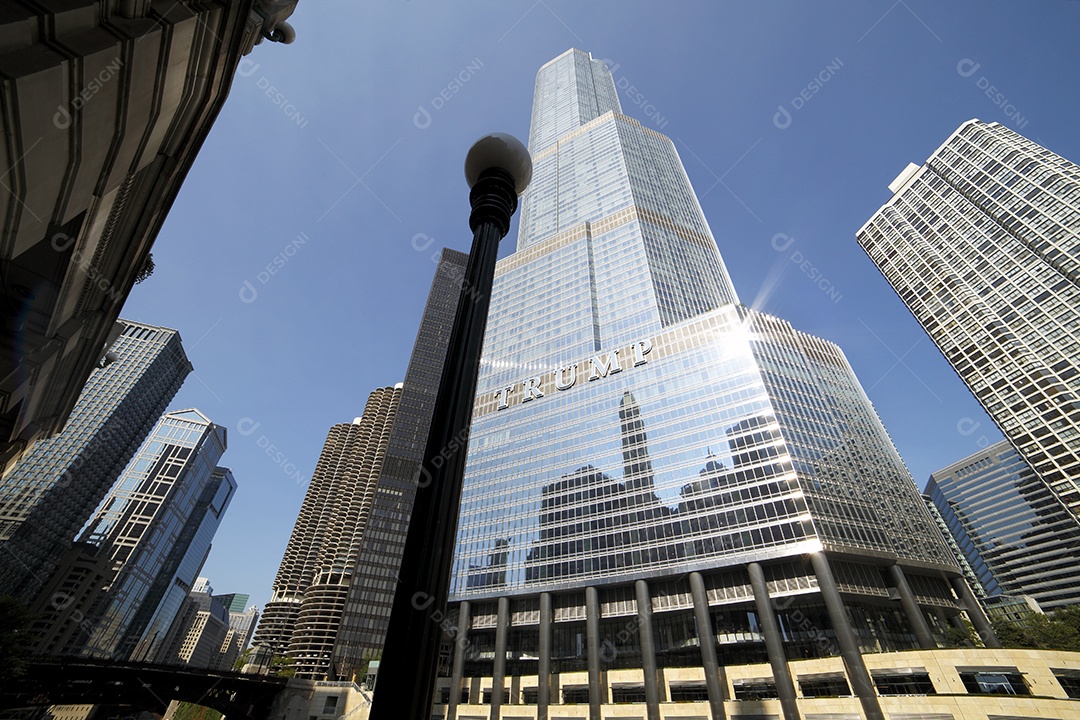 A trump tower em 9 de setembro de 2014 em Chicago