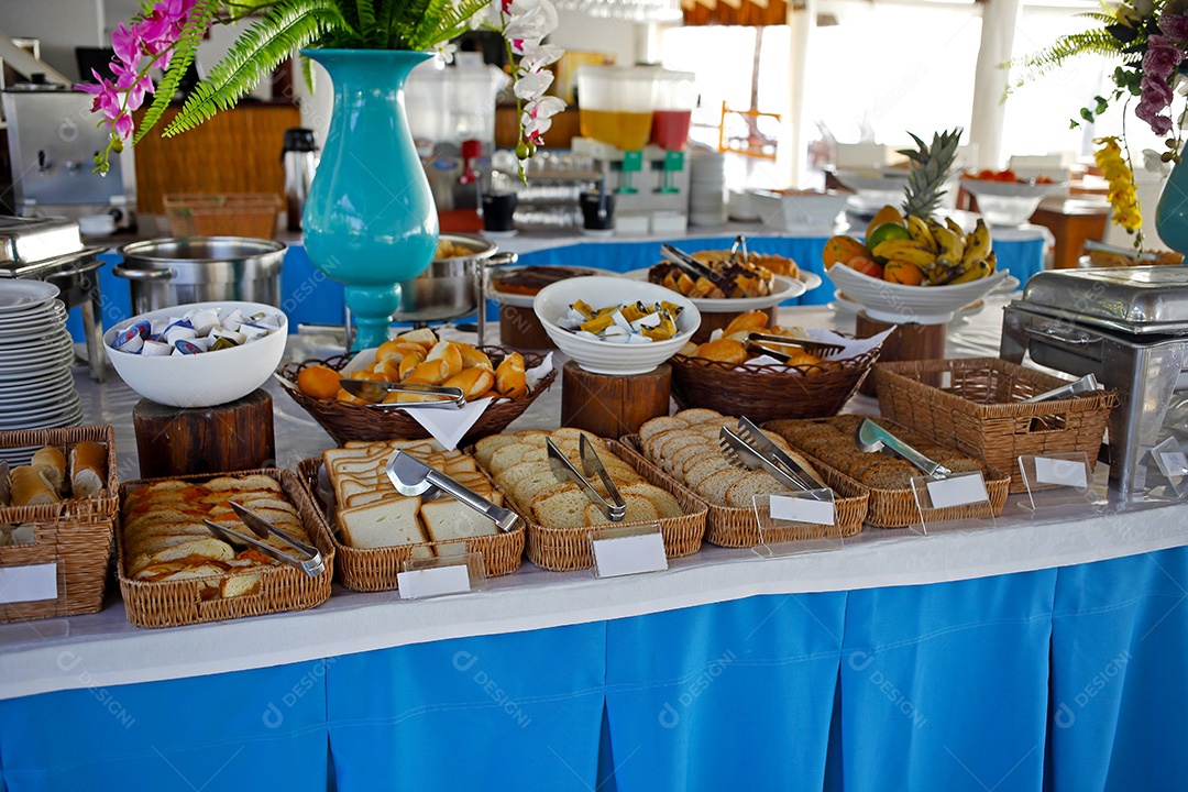 Café da manhã no hotel