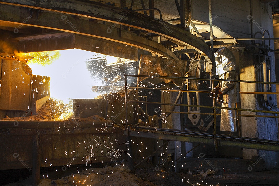 Indústria de ferro e aço