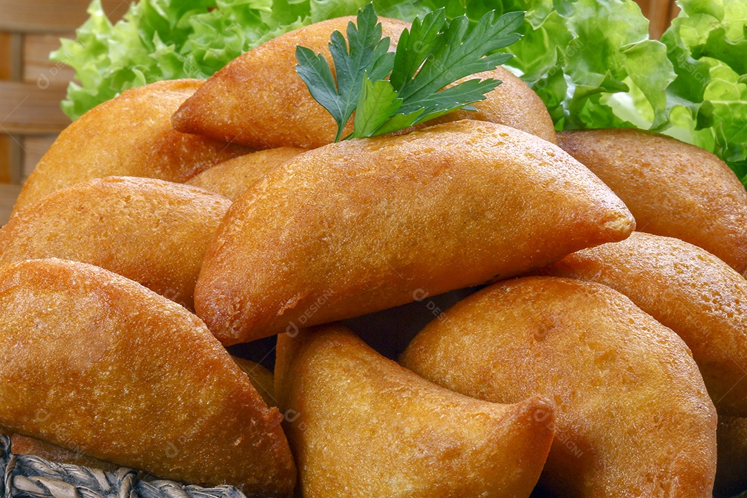 Polenta frita pastel