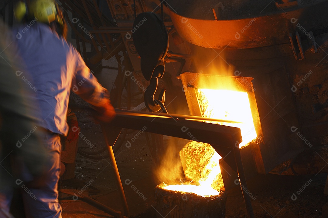 Indústria de ferro e aço