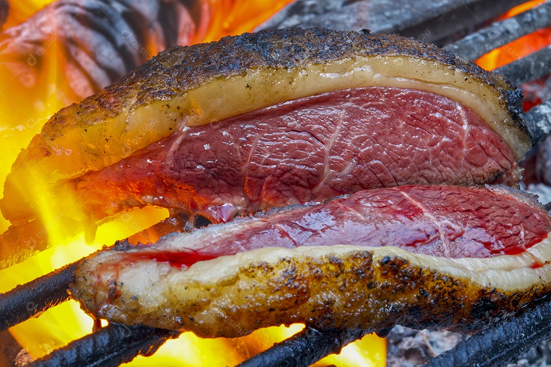 Picanha assada deliciosa