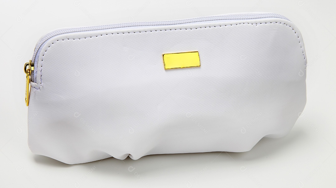 Bolsa necessaire branca para uso diverso