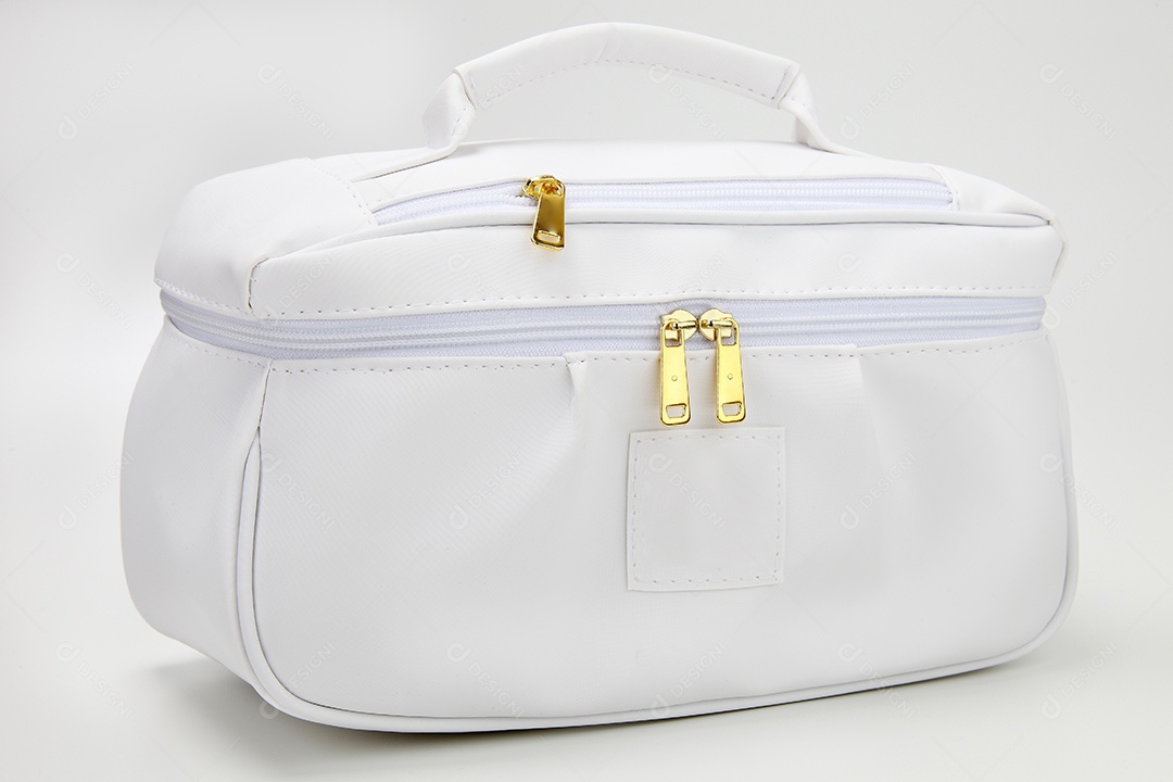 Bolsa necessaire branca para uso diverso