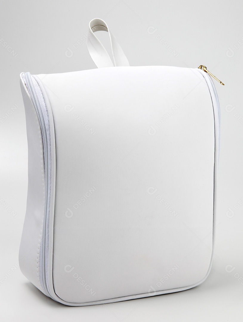 Bolsa necessaire branca para uso diverso