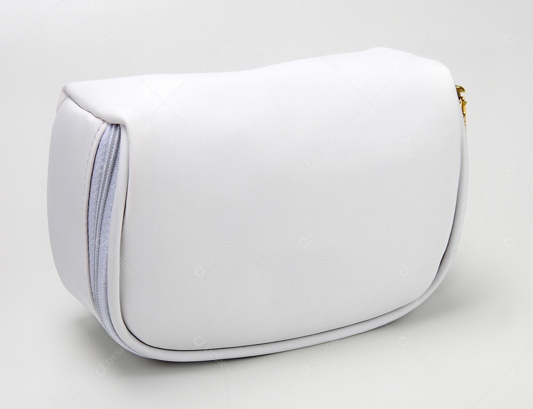 Bolsa necessaire branca para uso diverso