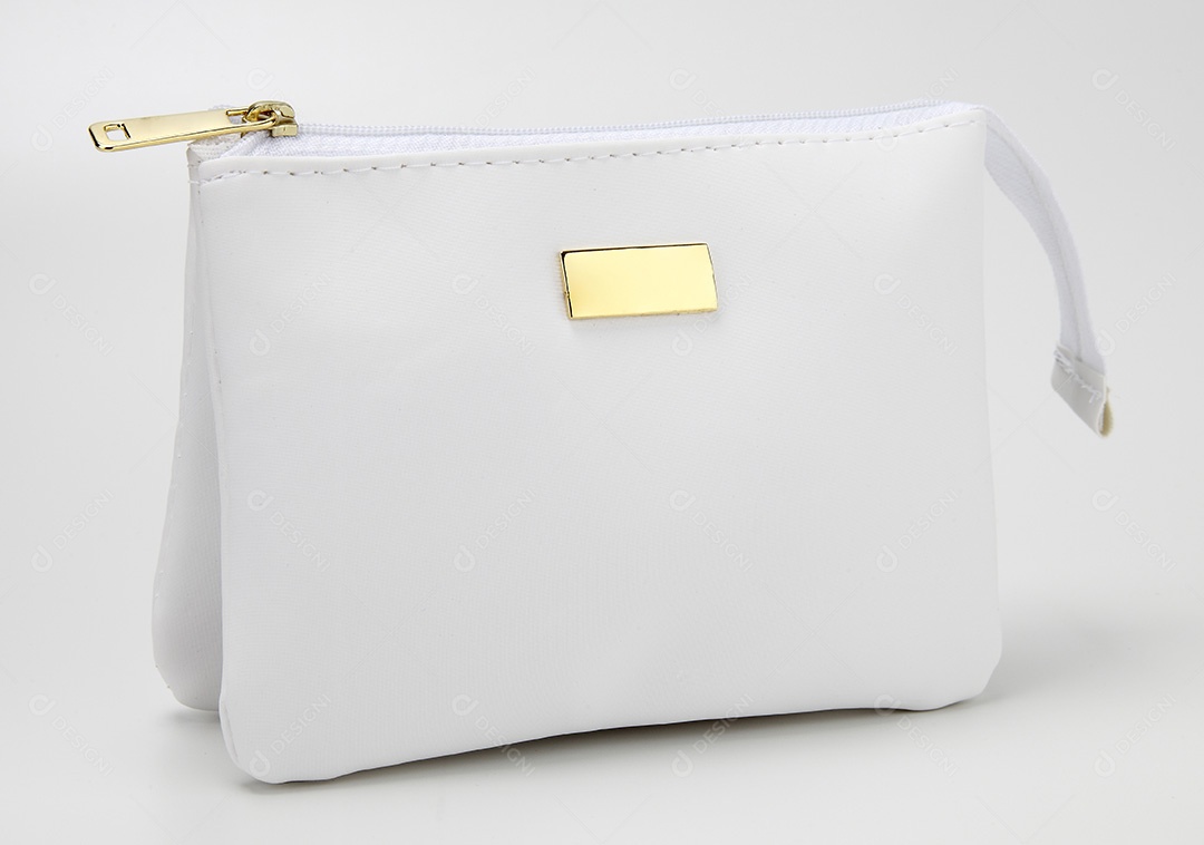 Bolsa necessaire branca para uso diverso