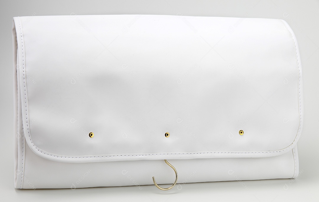 Bolsa necessaire branca para uso diverso