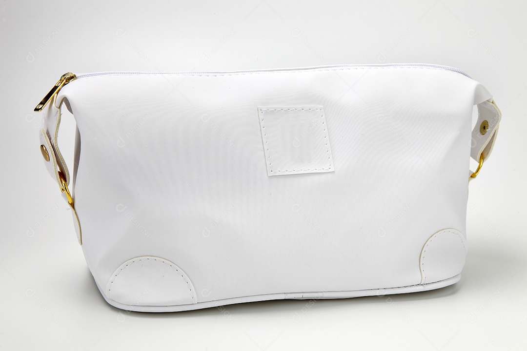 Bolsa necessaire branca para uso diverso