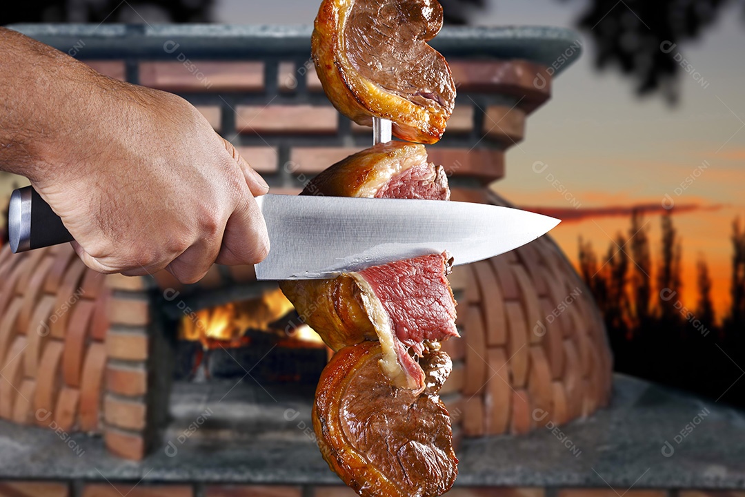 Picanha tradicional churrasco brasileiro