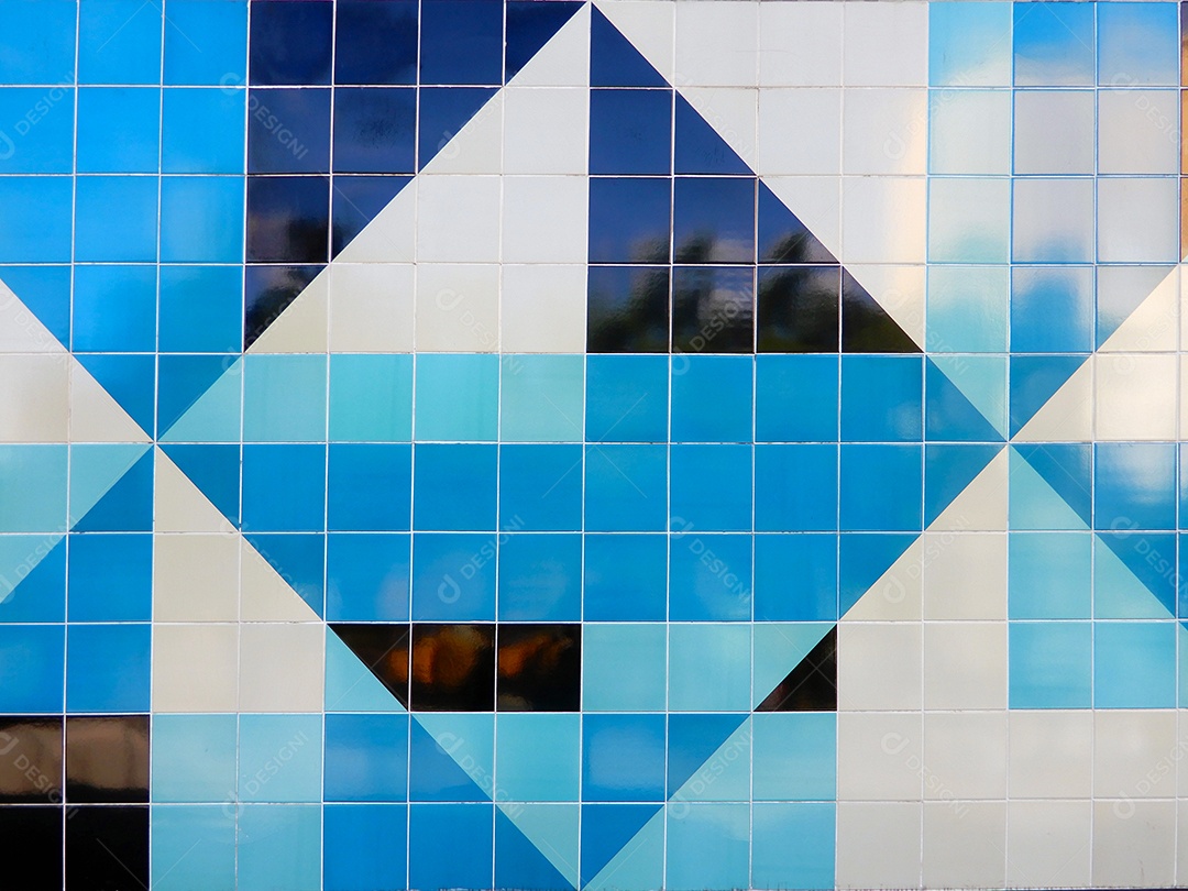 Fundo e textura de azulejos coloridos