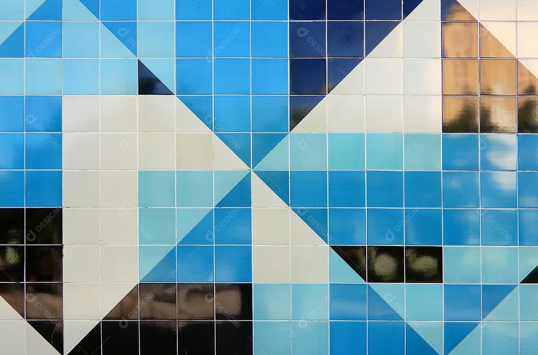 Fundo e textura de azulejos coloridos