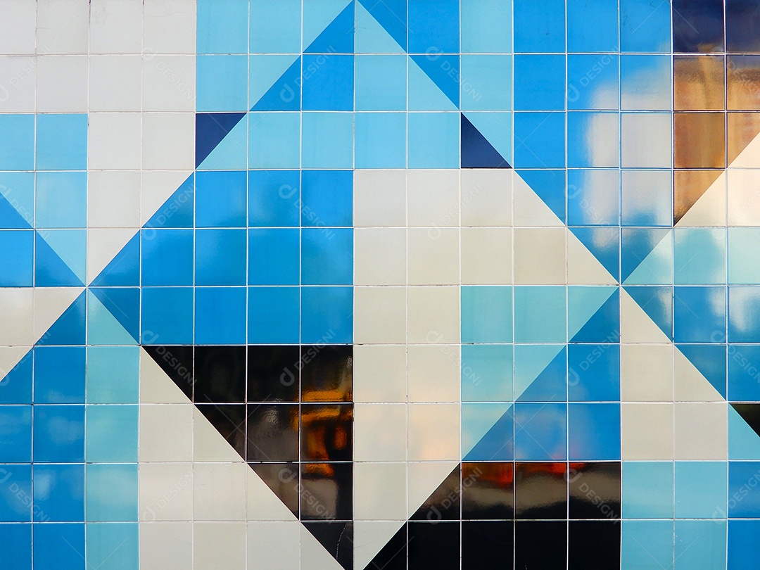 Fundo e textura de azulejos coloridos