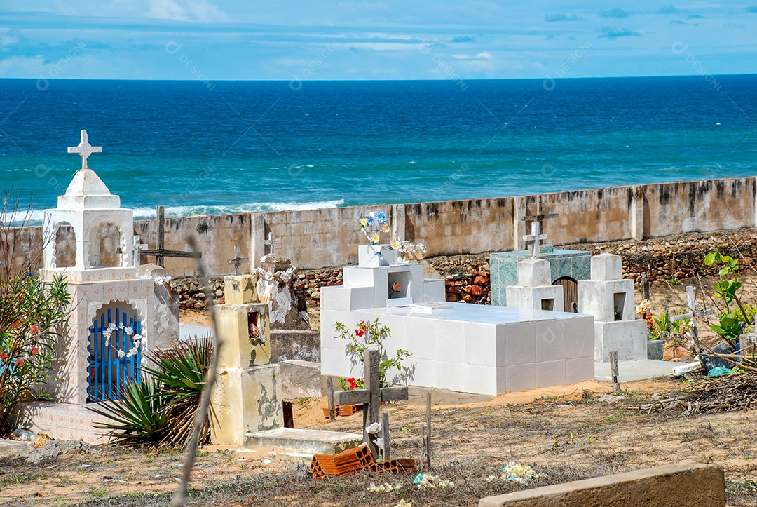 Cemitério na praia