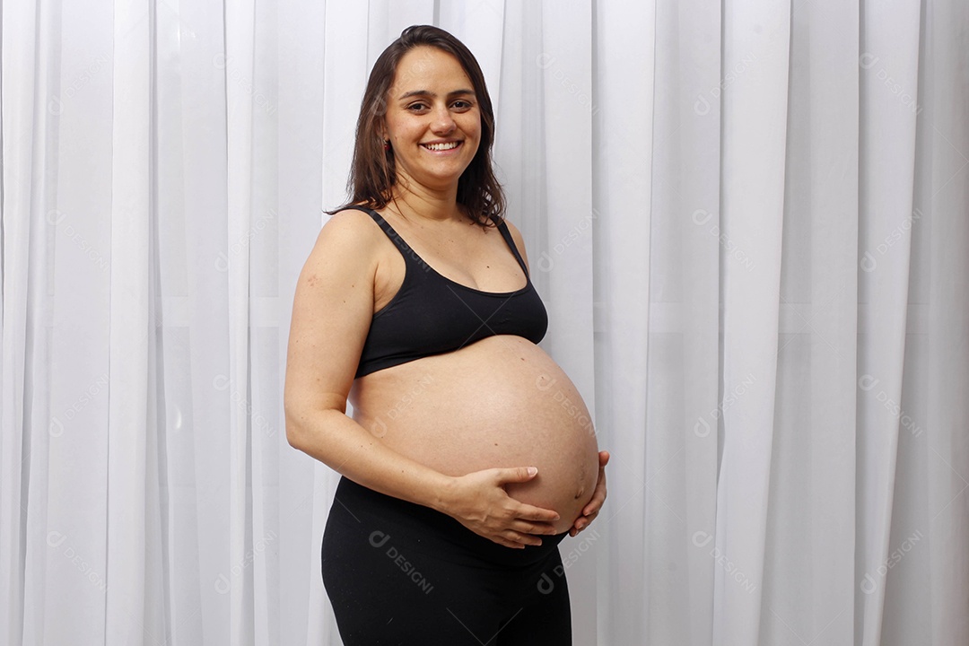 Linda mulher grávida