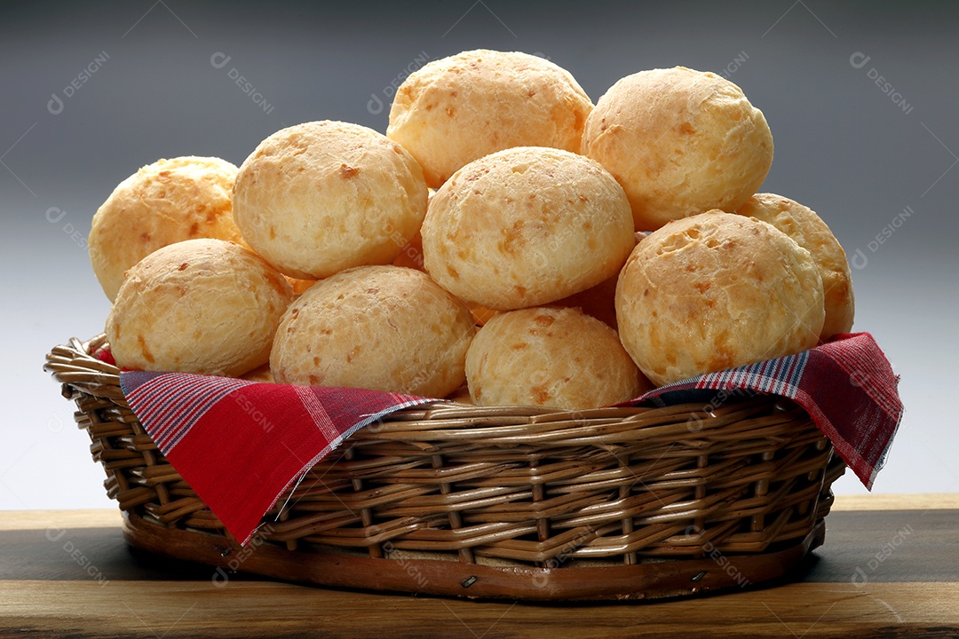 Biscoito de queijo tradicional