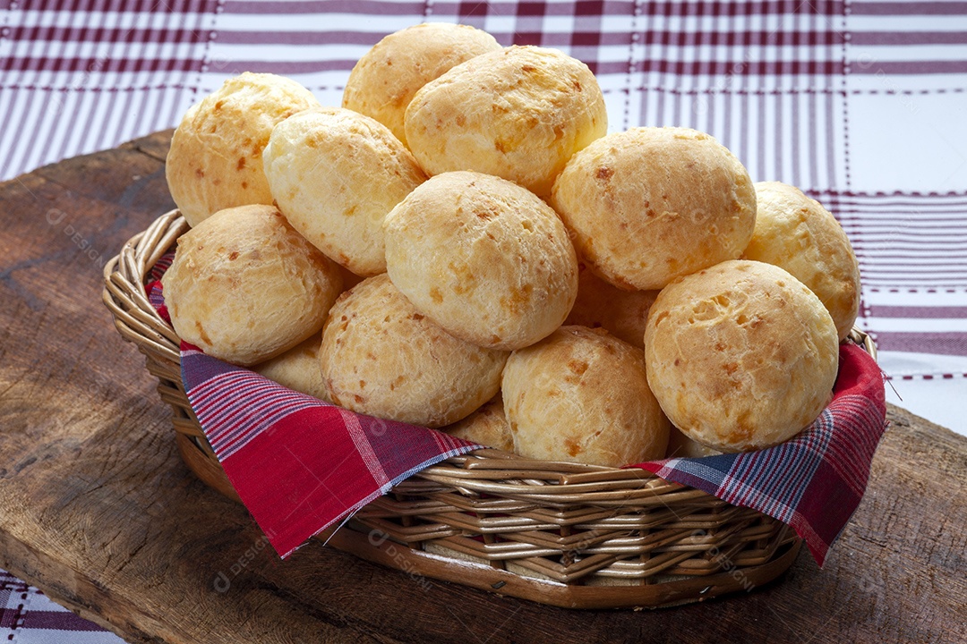 Biscoito de queijo tradicional
