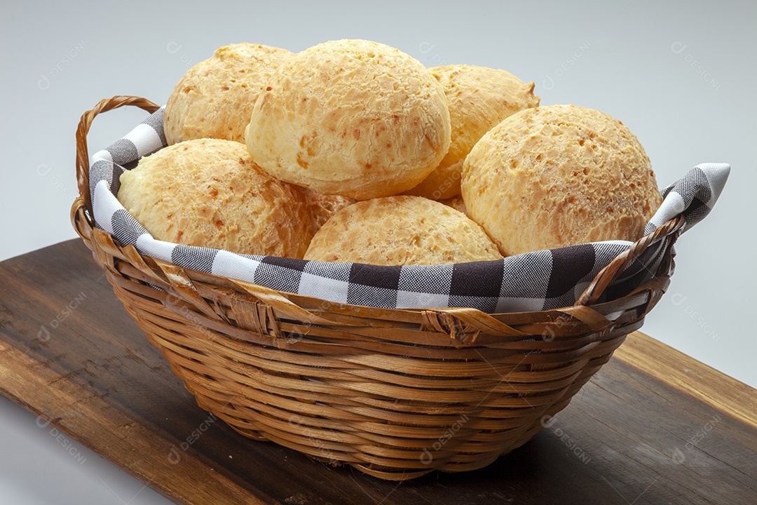 Pão de queijo lanche brasileiro
