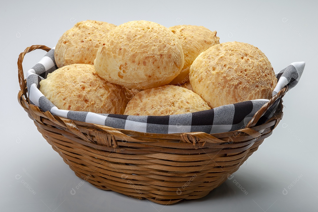 Pão de queijo lanche brasileiro