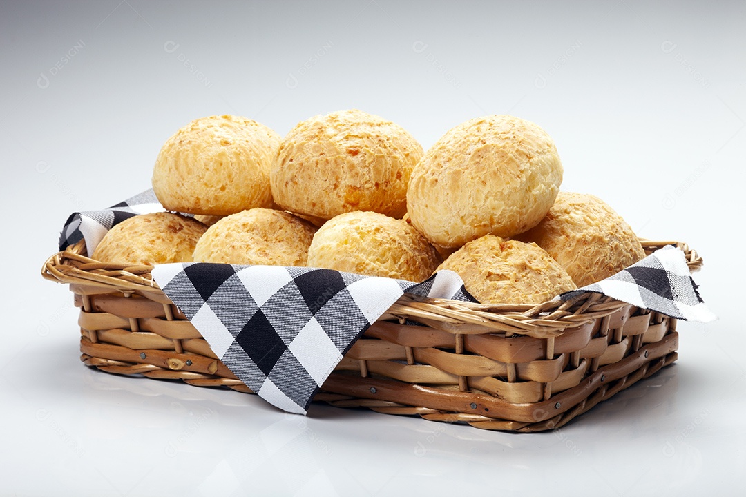 Pão de queijo lanche brasileiro