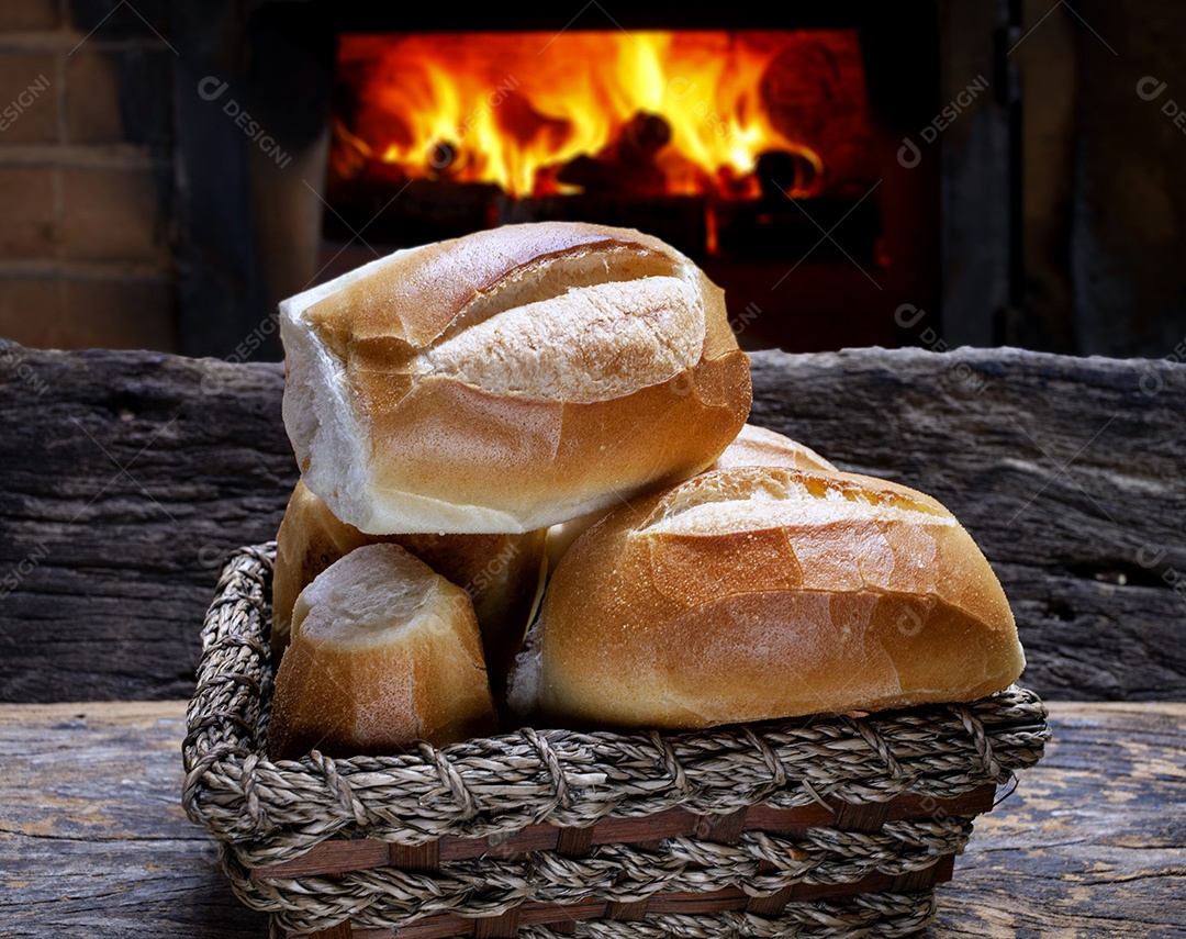 Comida de pão francês