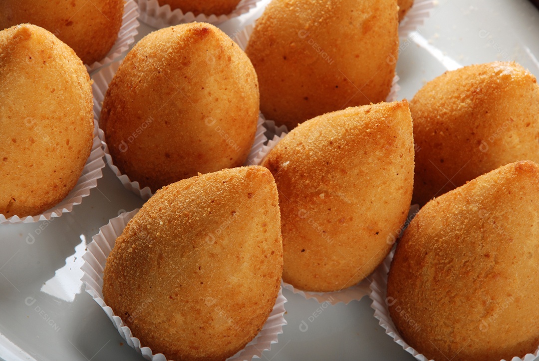 Coxinha de frango deliciosa