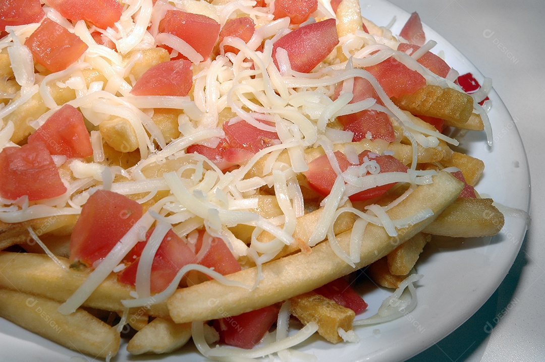 Deliciosas batatas fritas