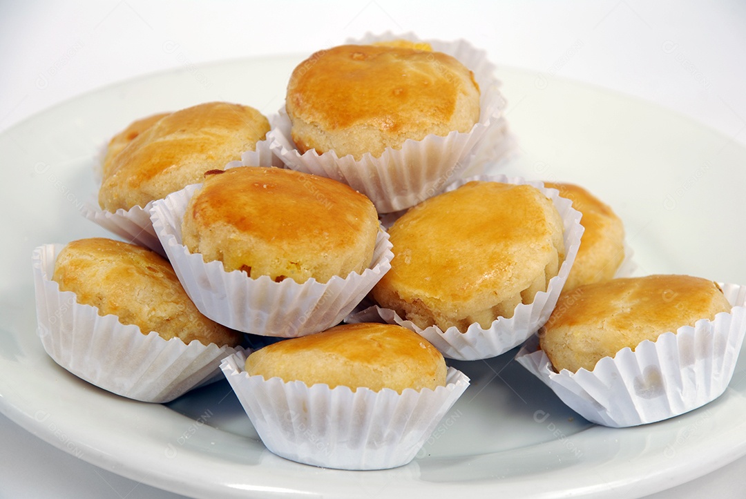 Empadinha lanche tradicional brasileiro