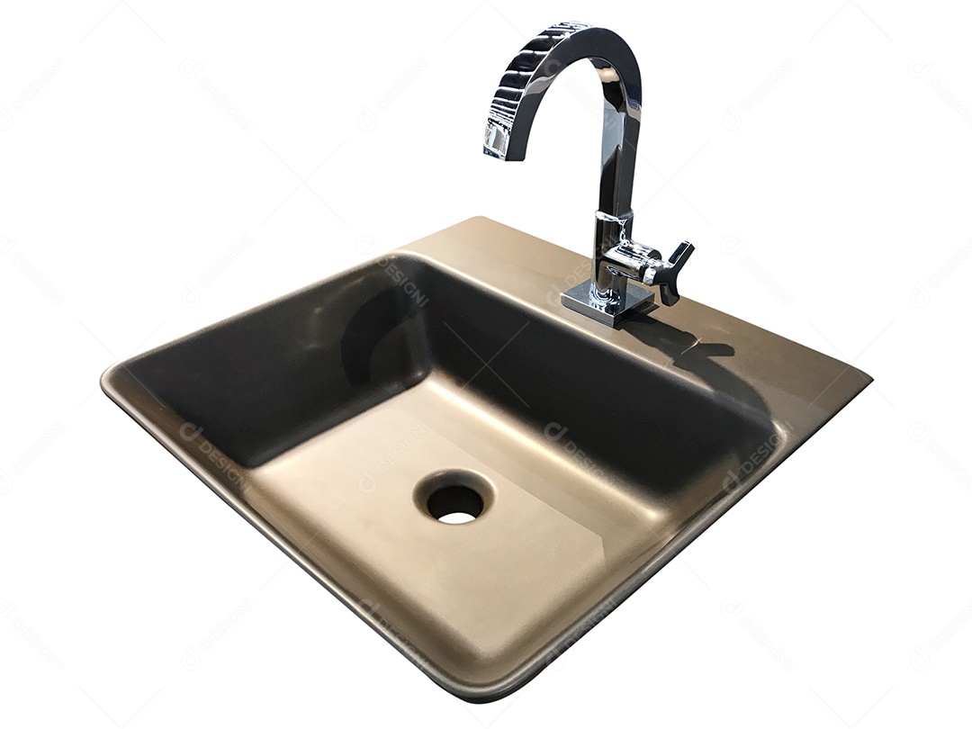 Pia do banheiro com torneira