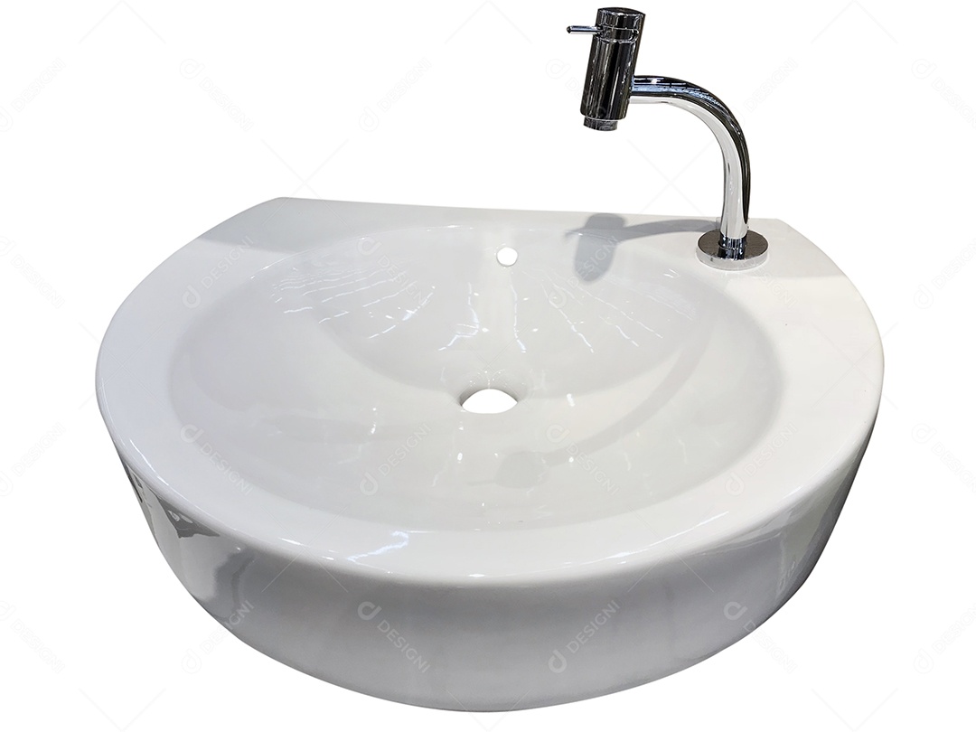 Pia do banheiro com torneira